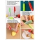 thumbnail image 3 of Juego de 2 piezas de pelador con recipiente, hoja de acero inoxidable, tanto frutas como verduras son adecuadas, 9*5*2, 3 of 5