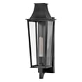 thumbnail image 4 of 28894BK Hinkley Lighting Georgetown - 12W 1 LED Outdoor Large Wall Mount Lantern-21.75 Inch Tall and 7 Inch Wide-Black Finish, 4 of 9