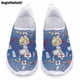 thumbnail image 1 of Doginthehole - Zapatos de enfermería con dibujos animados de color degradado para mujer, calzado informal de malla transpirable para verano, cómodos y planos, 1 of 5