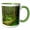 Green/White, variant on 3drose, Washington, Olympic Np, Hoh Rainforest - Us48 Dsv0088 - David Svilar, 11oz Two-tone Green Mug