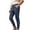 Blue, variant on Mens Solid Durable Stretch Denim Jeans with Multiple Utility Pockets Slim Fit Casual Full Length Trousers Blue 28