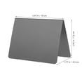 thumbnail image 2 of WEUVEB 30Ud Chalkboard Menu Display Negro Con Soporte Estable Para Uso En Cafeterías, 2 of 8