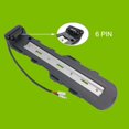 thumbnail image 3 of Yimiti For 6Pin Electric Bicycle Ebike For Super73 Battery Box Base Mounting Plate,Red T, 3 of 8