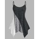 thumbnail image 1 of Top Cami de Pañuelo de Espacio Teñido Rosegal Camisetas sin mangas de talla grande, 1 of 5