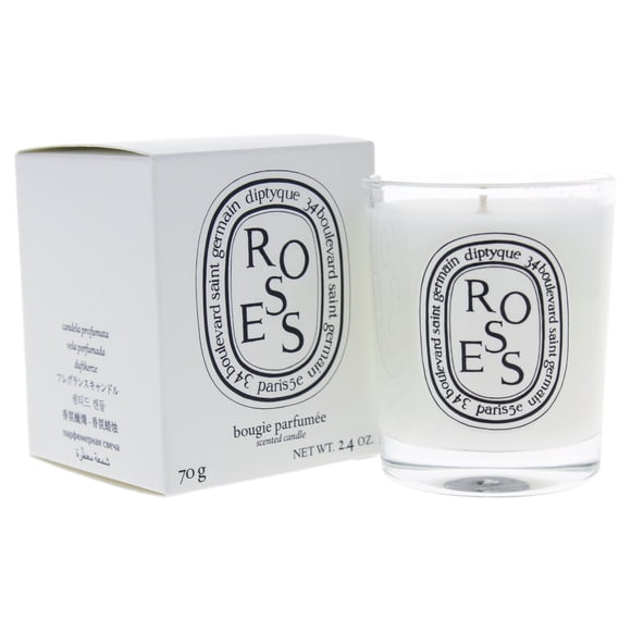 Chandelle Parfumée Roses par Diptyque pour Unisexe - Chandelle de 2,4 oz