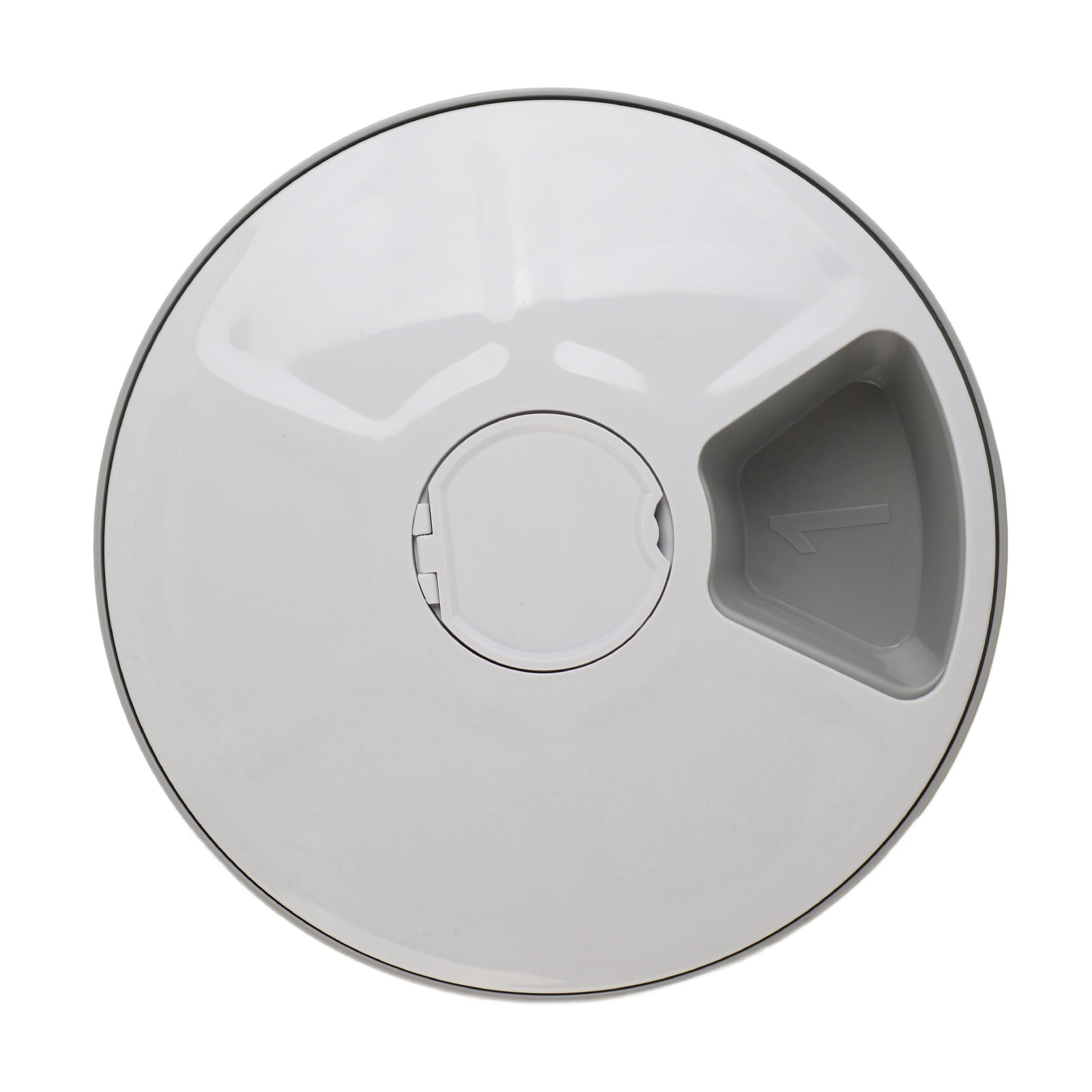 Riousery Automatic Dog Feeder Timed Smart Portion Control Pet Dispenser with Voice Reminder for Small Dogs Puppy Diameter 11.8 inches / 30 cm Height 2.8 inches / 7 cm