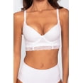 thumbnail image 4 of Brassier Bustier Media Copa Microfibra / Encaje (021507) blanco 32 Diane & Geordi Colombia 021507, 4 of 4