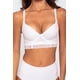 thumbnail image 4 of Brassier Bustier Media Copa Microfibra / Encaje (021507) blanco 32 Diane & Geordi Colombia 021507, 4 of 4