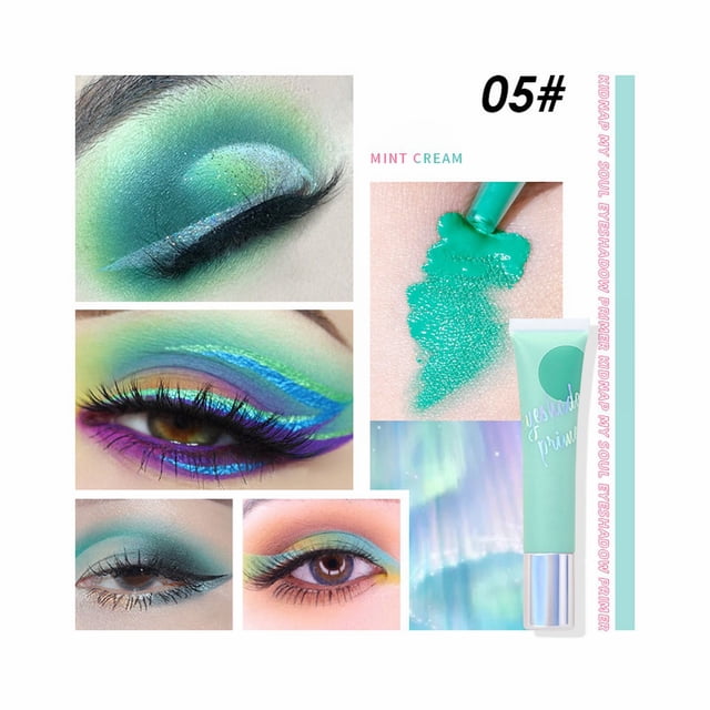 SIfdSeng Makeup Long Lasting Eyeshadow Concealer 6 Colors Eyeshadow Base Eyeshadow Concealer Eye Shadow Eye Concealer Is Not Easy To Eye Shadow Before Making up 15Ml Glitter Eyeshadow Stick Makeup