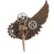 thumbnail image 2 of Broche de engranaje Steampunk, broche de , insignia de engranaje de moda para Cosplay, broche para esmoquin, vestido, blusa, conciertos,, 2 of 9