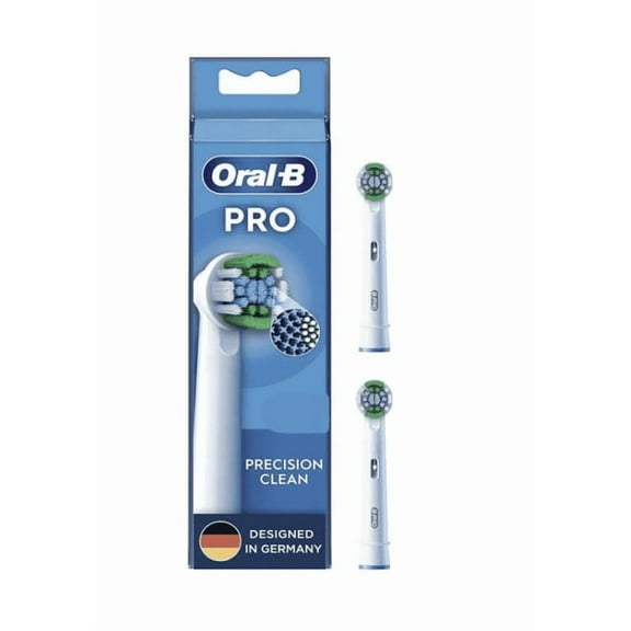 Oral-B Precision Clean , X-Filament , Replacement Brush Heads, 2 Pack, Pro Series