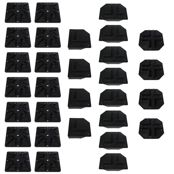 Mecadeck® Heavy Duty Deck Block kit for Decks up to 12' x 12'