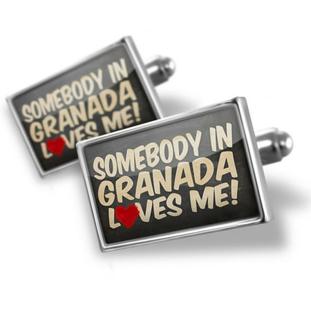 Cufflinks Somebody in Granada Loves me, Spain - NEONBLOND