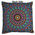 thumbnail image 2 of PKQWTM kaleidoscope Colorful mosaic ornament Reversible Mermaid Cushion Cover Home Decor Sequin Pillow Case Size 18x18 inches, 2 of 2