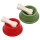 thumbnail image 1 of 2 Sets Miniature Dog Food Bowls Tiny Plastic Animals Dog Food Bowls Figurines with Bone Dollhouse Pet Bowl Toy for Kids Dollhouse Pet Accessories Dog, 1 of 4