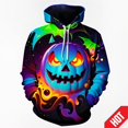 thumbnail image 3 of Nueva sudadera con capucha con diseño de calabaza de moda de Halloween con estampado 3D para hombres y mujeres, sudadera divertida de terror, sudaderas con capucha de hip hop, sudaderas con capucha ge, 3 of 5