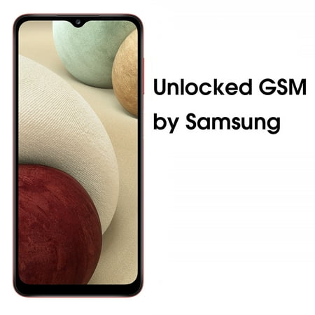 SAMSUNG Galaxy A12 A125F 32GB DUOS Unlocked GSM Android Smartphone (International Variant/US Compatible LTE) - Red