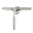 thumbnail image 3 of Wall Hanging Stainless Steel Squeegee Glass Wiper Window Wiper Shower Door Bathroom Squeegee with Suction Cup Hanging Hook, 3 of 7