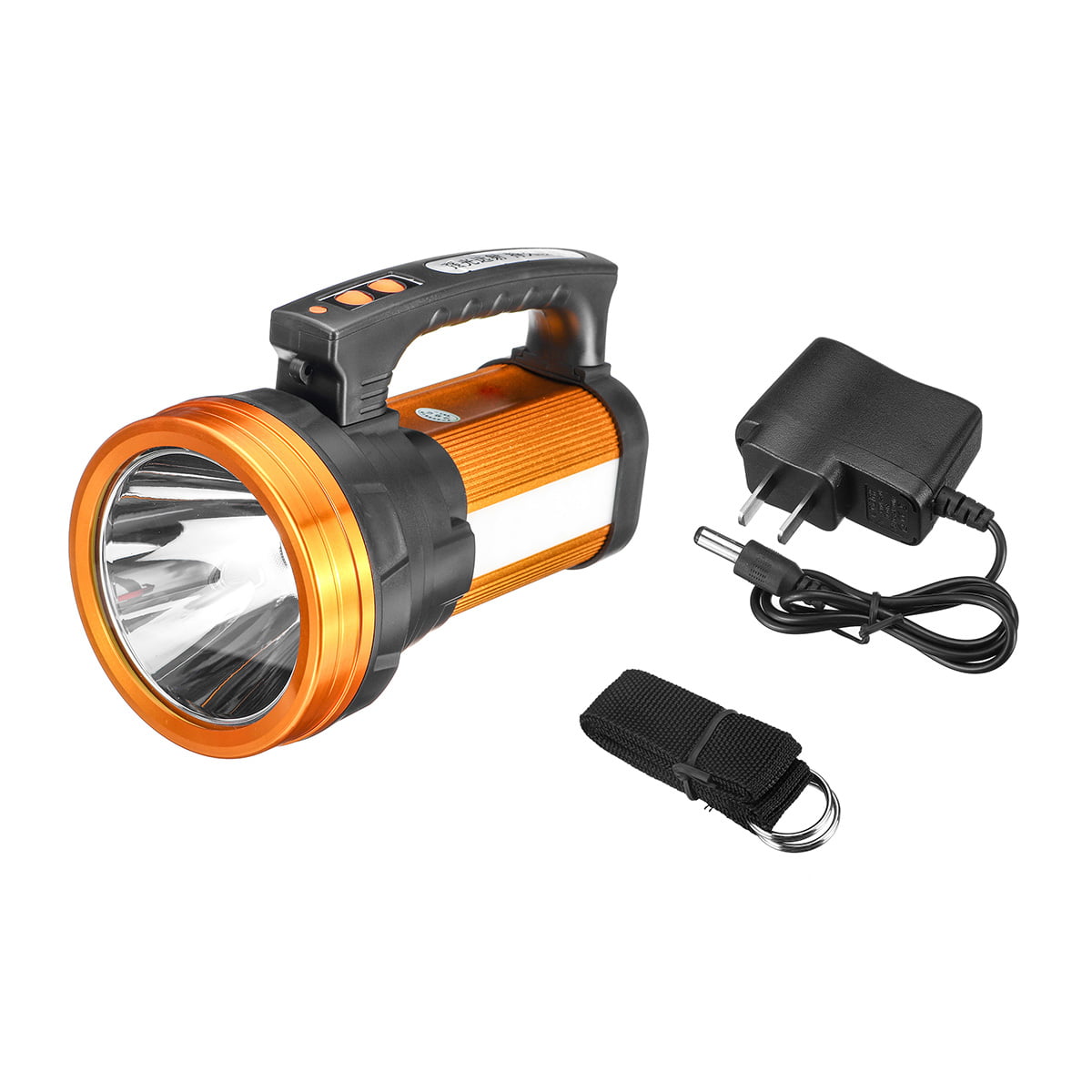 3W Rechargeable LED Spotlight Flashlight Searchlight Emergency Camping Survival