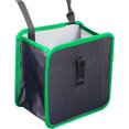 thumbnail image 1 of Uds. (verde) cubo de basura colgante plegable para coche, impermeable, coche, 1 of 5