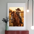 thumbnail image 2 of Diamond Art Kits for Adults - 5d Hamster Cowboy On Horse Adventure Diamond Painting for Adults, Diamond Art for Adults Beginners, Diamond Painting Kits for Adults for Home Wall Decor, 2 of 7