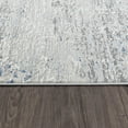 thumbnail image 3 of Pasargad Home Stella Collection Power-Loomed Light Grey/Beige Area Rug- 8' x 10', For Indoor Space and all Age of Group, 3 of 5