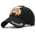 thumbnail image 1 of Gorra de béisbol con cabeza de águila y letras bordadas con bandera estadounidense, USB, 1 of 6