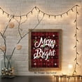 thumbnail image 4 of Hieng Christmas Art Prints,Set of 4 Snowflake Wall Art -Let It Snow Canvas Poster, Christmas Quotes Wall Decoration for Living Room Bedroom, No Frames, 4 of 6