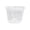 White, variant on Eqslft Orchid Pot, 1 Pack 5 Inch Orchid Pots with Holes and Saucers, Clear Plastic Flower Plant Pot for Indoor Outdoor Plants, Slotted Orchids Planter