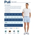 thumbnail image 6 of PULI Men’s Golf Shorts Relaxed Fit Stretch Dress Quick-Dry Waterproof Lightweight Travel Casual Shorts 5" Inseam, 6 of 6