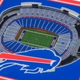 thumbnail image 3 of YouTheFan NFL Buffalo Bills Stadiumview Cribbage, 3 of 5