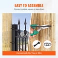 thumbnail image 5 of VEVOR Natural Bamboo Fence Privacy Screen, Eco-Friendly Privacy Bamboo Slat Fence, 6 ft H x 13 ft L Decorative Bamboo Screen Panel, for Garden, Backyard, Balcony, Patio, Pool Side, 5 of 9