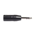 thumbnail image 3 of 2x XLR 3-PIN MAJO 1/4 6.35 Mm Cable de Audio de TRS Estéreo Sunnimix Adaptador XLR hembra a TRS, 3 of 8