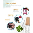 thumbnail image 5 of Kaloking Pro (1 Black, 1 Tri-Color) Ink Cartridge Replacement for 63 XL 63XL 63XXL 63 XXL for Envy 4520 4512 4516 Officejet 5252 5255 5258 4650 3830 Deskjet 2132 3630 3632 3634, 5 of 7