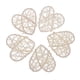 thumbnail image 5 of Paquete de 5 bolas de ratán natural con forma de corazón para fotos de bodas. Corazon Beige 5 Piezas, 5 of 9