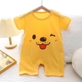 thumbnail image 2 of Cotton Bubble Romper Baby Boys Girls Oversize Tshirt Bodysuit Short Sleeve Infant Summer Clothes 6-12 Months 12-24 Months 2t 3t 4t 5t 6t 7t 8t 9t Children 6-9 Months, 2 of 4