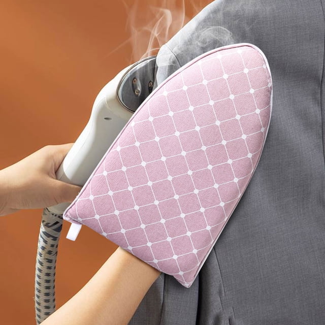 Fiudx Guantes para Planchar Prendas, Esponja Aislante Del Calor, Dorso de Malla Cómodo, Versátiles para Planchas de Vapor, Ideales para Usar En Casa o En Viajes, Se Adaptan a La Mayoría de Tamaños de