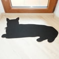 thumbnail image 2 of Winter Rug for Entrance Slim Cat Rug Cute Thin Pet Doormat Floor Mat Cat for Entry Home Kitty Silhouette, 2 of 3