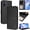Black, variant on Flip Case for Samsung Galaxy Note 10 RFID Blocking Magnetic Clasp Wallet Case with 3 Card Slots and Kickstand Function
