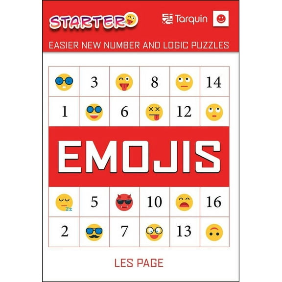 New Number and Logic Puzzles: Emojis : The Starter Book (Paperback)