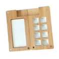 thumbnail image 5 of balikha Portable Watercolor Palette Box Paint Palette Tray 8 Grids Mini Wood Travel Watercolor Palette for Beginners Students Gouache No Clip, 5 of 9