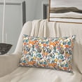 thumbnail image 6 of Fotbe Abstract Plants Mushroom Deer Pillow Cases - Envelope Closure - Luxury, Extra Soft, Cooling Pillow Covers - Wrinkle, Fade, Stain Resistant-14"x20", 6 of 8