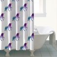 thumbnail image 4 of Watercolor Unicorn Pattern Shower Curtain 72"x72" ,Bathroom Decorative Shower Curtains Set with 12 Hooks,Modern Waterproof Washable Shower Curtain, 4 of 6