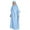 Sky Blue, variant on shoper One Piece Prayer Hijab Dress Kid Hooded Abaya Full Cover Satin Silky Islam Dubai Modest Robe Orange
