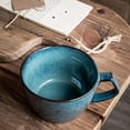 thumbnail image 3 of Oversized Coffee Mug 24 oz Large Ceramic Mug with Handle, 700 ml Porcelain Coffee Cup for Tea, Latte, Hot Cocoa, Cereal and Soup, 3 of 7
