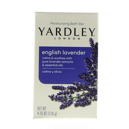 Yardley English Lavender Bath Bar, 4.25 oz 6 Pack