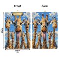 thumbnail image 2 of A Group Of Giraffes Acrylic Clipboards A4 Standard Size Clipboard 12.5" X 9" Clip Board for Office School Teacher Women Men, 2 of 8