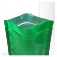 thumbnail image 2 of Double-Sided Matte/Glossy Color with Clear Round Window Stand-Up Pouch (4" x 6.3", Glossy Green | 300 Bags), 2 of 7