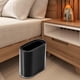 thumbnail image 3 of Cubo de Basura de Oficina Pequeño Extraíble, Cubo de Basura Delgado, Práctico Cubo de Basura Rectangular Compacto, para Cocina, Hogar, Hotel Negro Sunnimix Bote de basura, 3 of 8