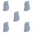 thumbnail image 3 of Naiovety Raspador de limpieza con forma de pingüino de dibujos animados, hoja suave, de aceite, herramienta de raspado, herramientas Type5 NO5, 3 of 6